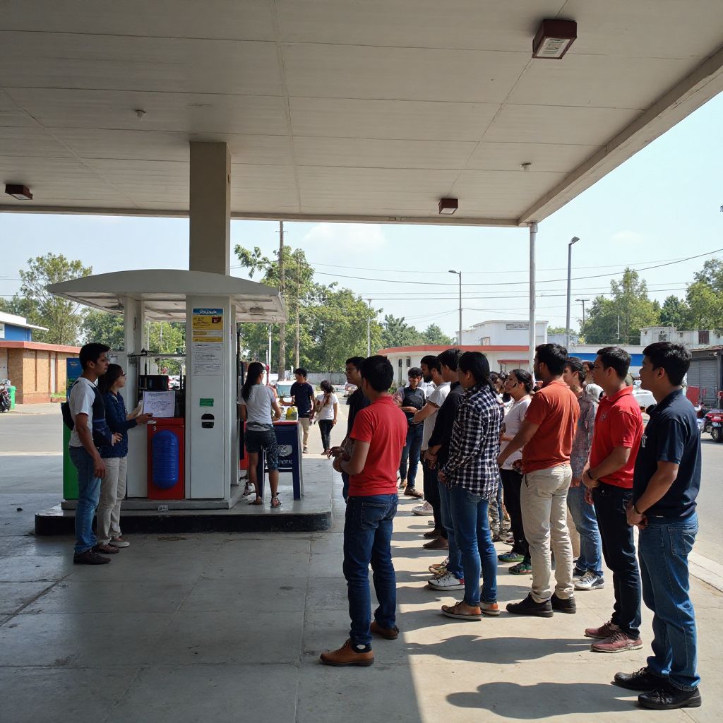 Evento comunitario en estación EcoFuel